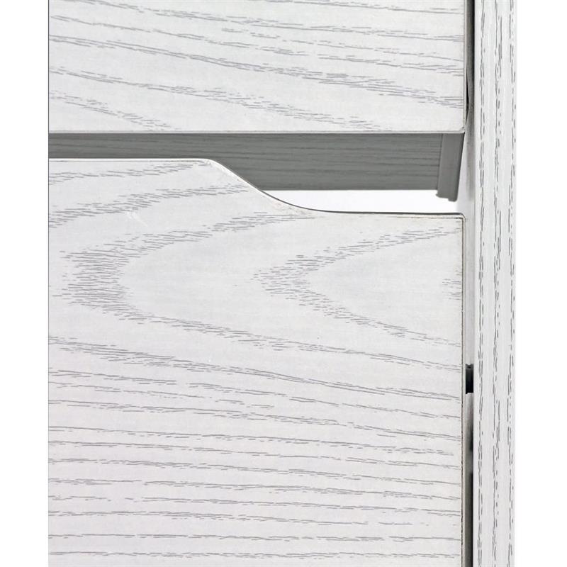 DIANA SCARPIERA.3 ROVERE SBIANCATO 63X24X115 CM