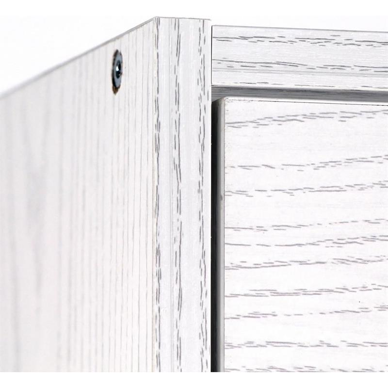 DIANA SCARPIERA.3 ROVERE SBIANCATO 63X24X115 CM