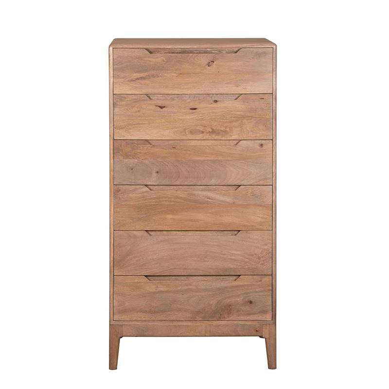 LUNA CASSETTIERA 6/C MANGO 63X40X130CM