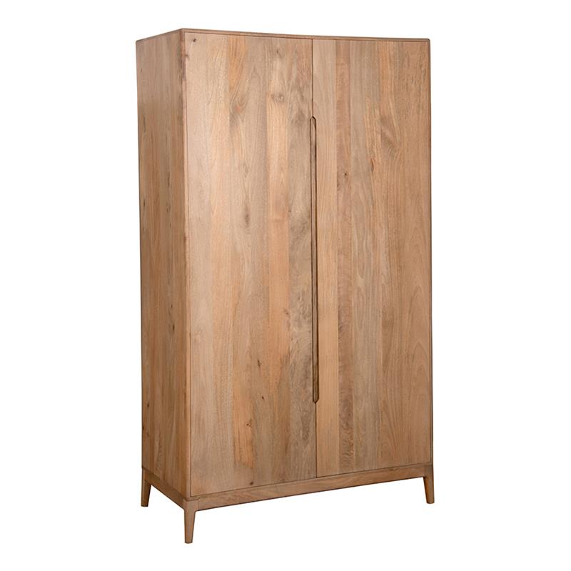 LUNA ARMADIO 2/A MANGO 125X60X220CM