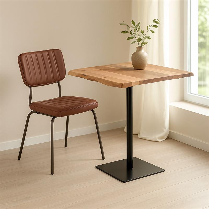 ACHILLE TAVOLO BISTRO ACACIA 70X70X76CM