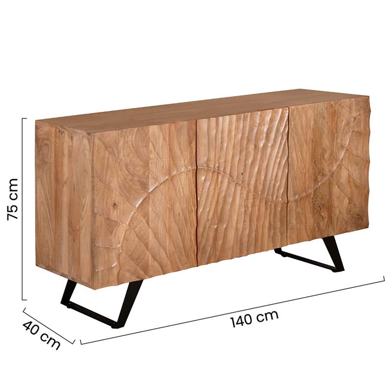 SOLE MADIA MANGO VENATO 3/A 140X40X75CM