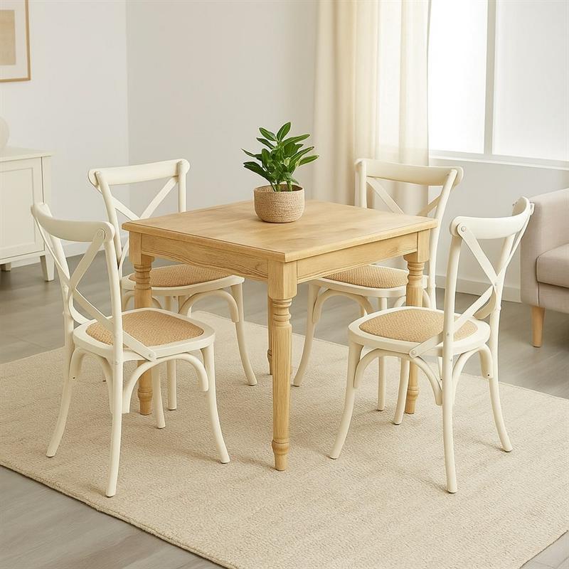 SALENTO TV MANGO 90X90X77CM NATURALE