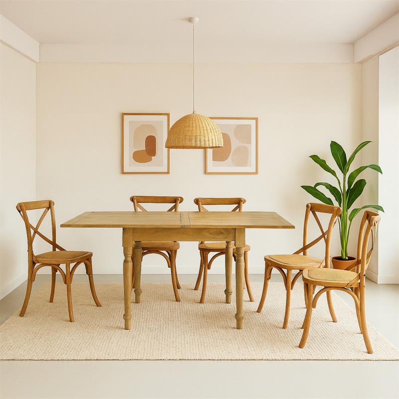 SALENTO TV MANGO 90/180X90X77CM NATURALE
