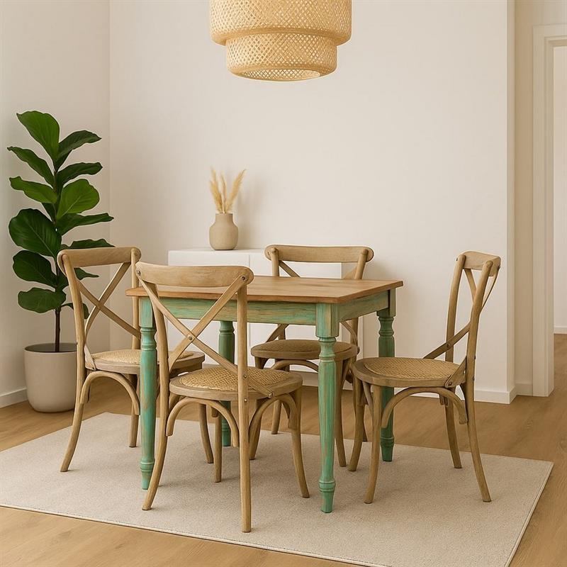 SALENTO TV MANGO 90X90X77CM AZZURRO DEK