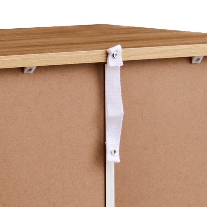 GIULIA SCARPIERA 7 RIPIANI ROVERE 55X36X108 CM