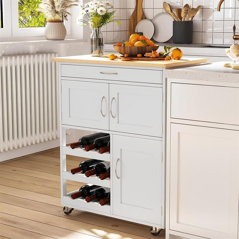 FEBE MOBILETTO CUCINA BIANCO 67X36X87 CM