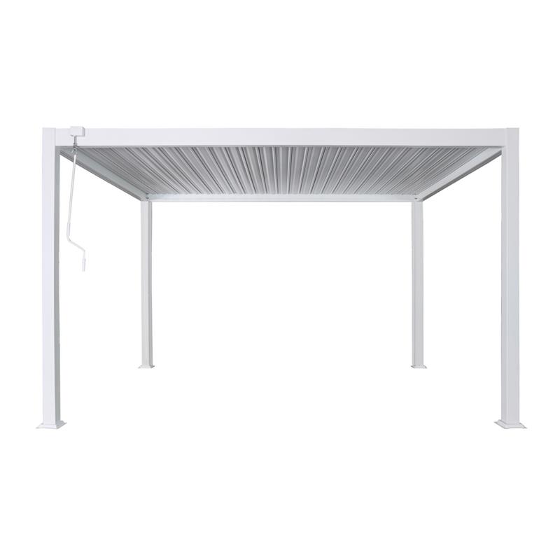 ALMA PERGOLA 300X300X250CM BIANCA