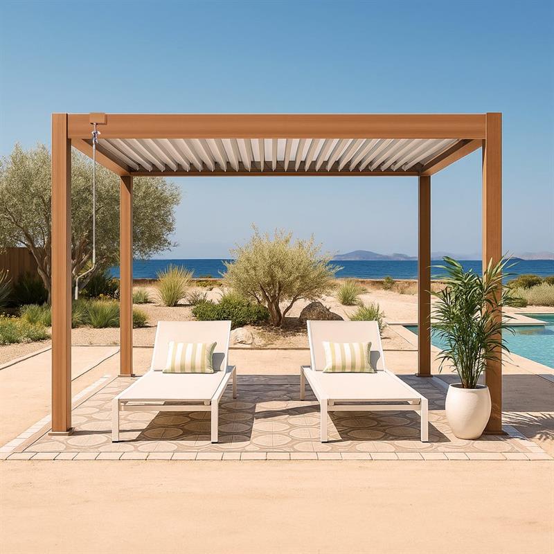 ALMA PERGOLA 300X392X250CM LEGNO