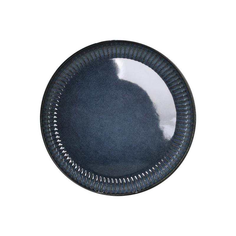 SET ERIKA 18 PIATTIIN CERAMICA 124E BLU