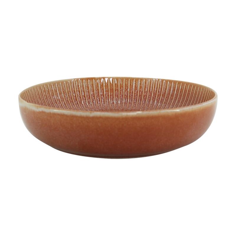 SET ERIKA 18 PIATTIIN CERAMICA 124E MATTONE