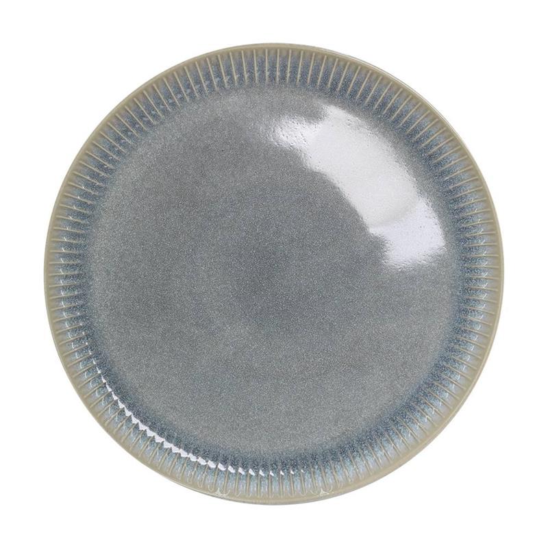 SET ERIKA 18 PIATTIIN CERAMICA 124E GRIGIO