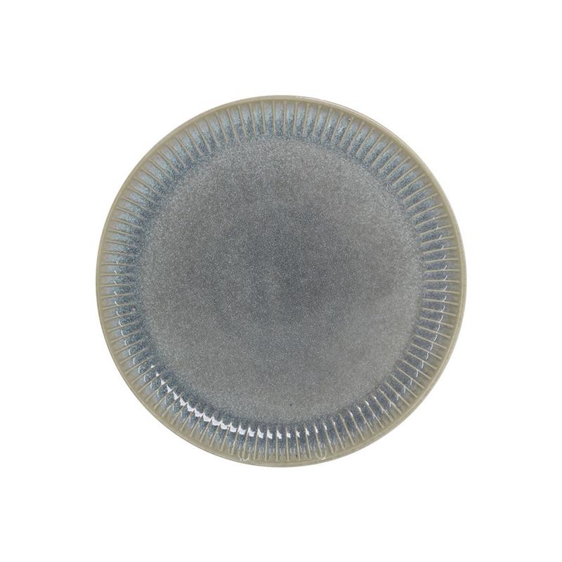SET ERIKA 18 PIATTIIN CERAMICA 124E GRIGIO