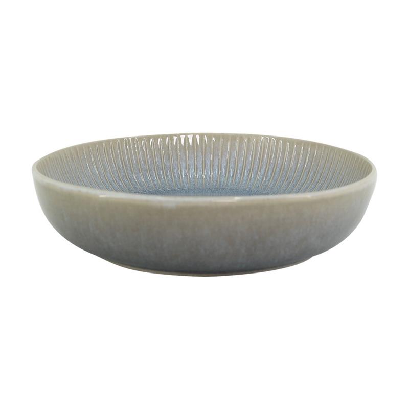 SET ERIKA 18 PIATTIIN CERAMICA 124E GRIGIO