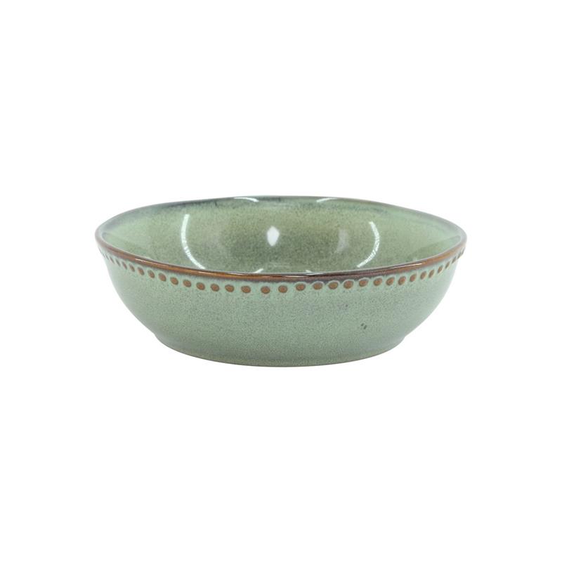 SET RITA 18 PIATTI IN CERAMICA 92E VERDE