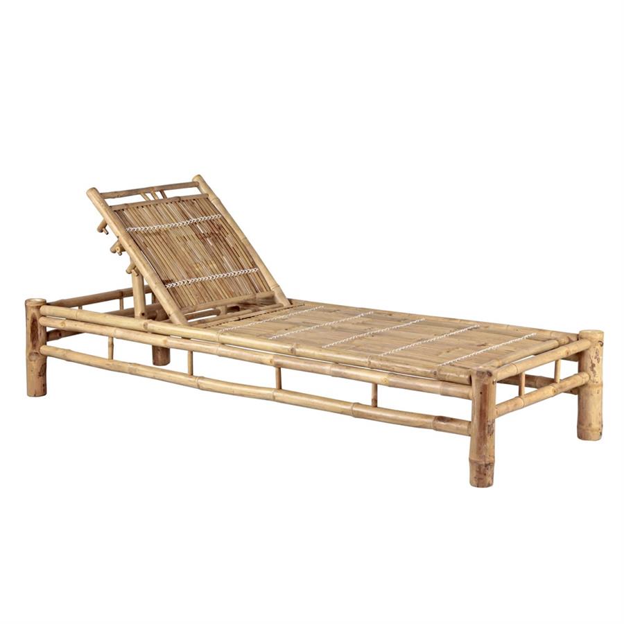 BAMBOO LETTINO 199X74X83CM ECRU