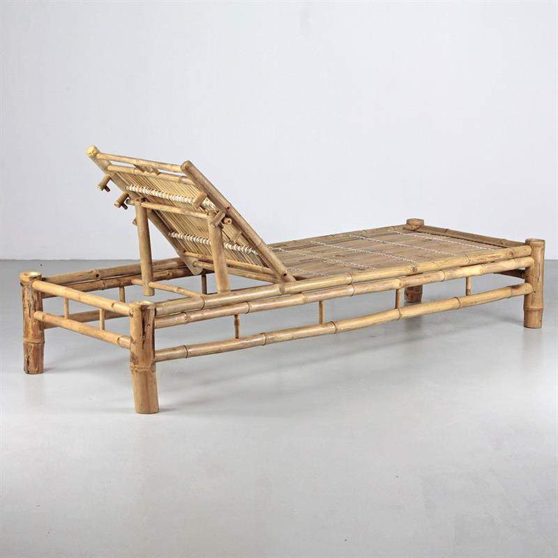 BAMBOO LETTINO 199X74X83CM ECRU