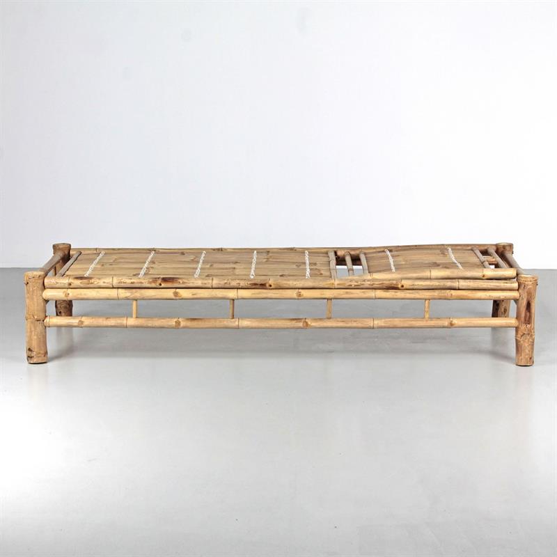 BAMBOO LETTINO 199X74X83CM ECRU