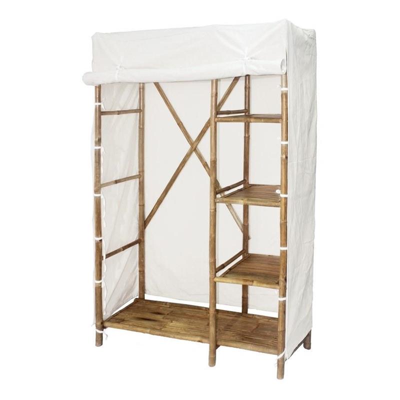 BAMBOO SCAFFALE CON COPERTURA ECR   U' 110X40X170 CM