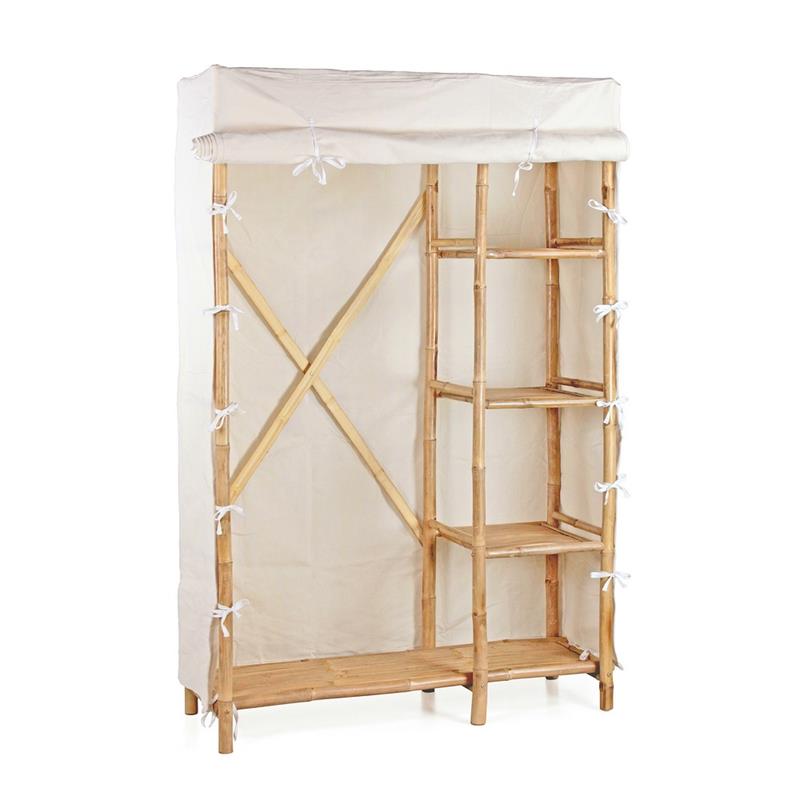 BAMBOO SCAFFALE CON COPERTURA ECR   U' 110X40X170 CM