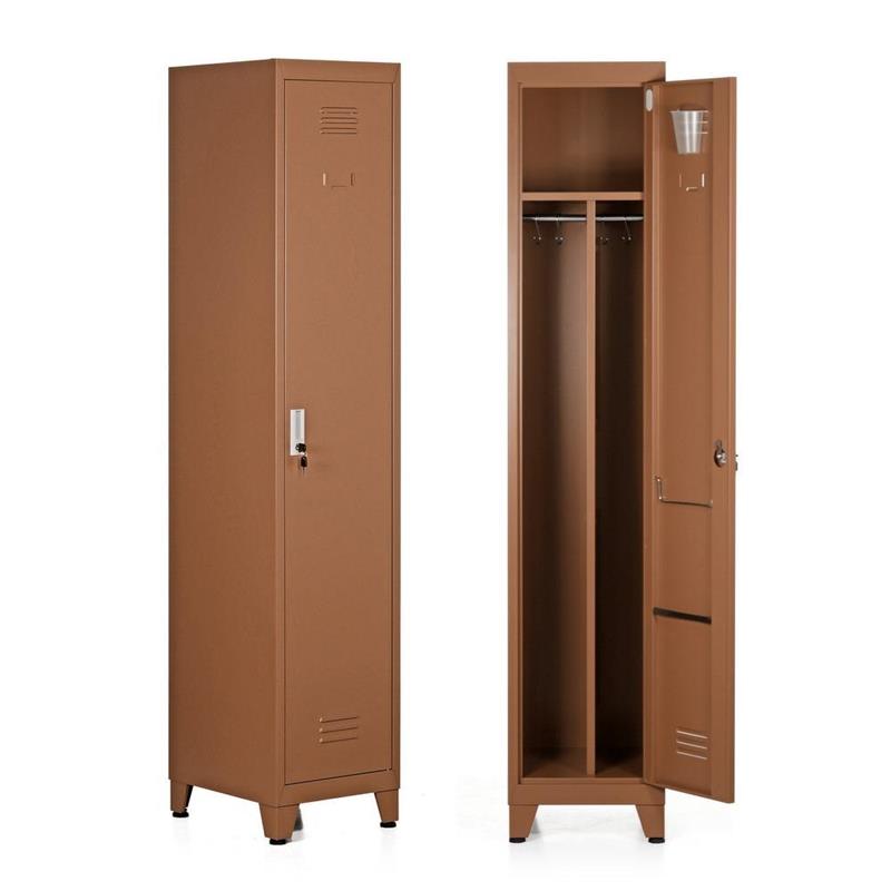 YUMI ARMADIO SPORCO PULITO 38X45X190 CM MATTONE