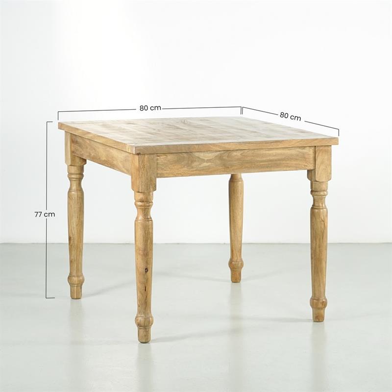 SALENTO TV MANGO 80X80X77CM NATURALE