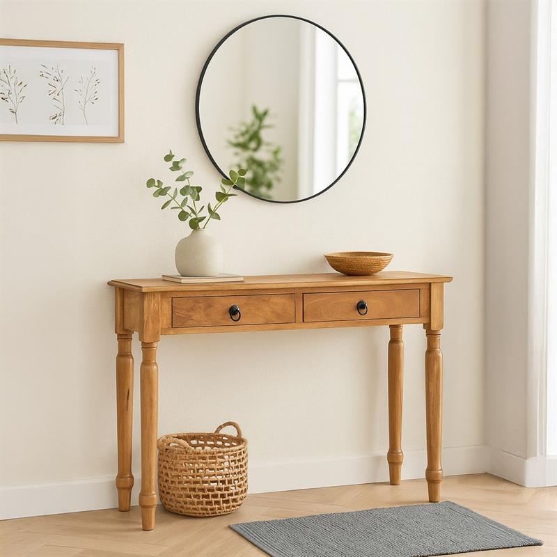 SALENTO CONSOLLE MANGO 110X30X82CM NATURALE
