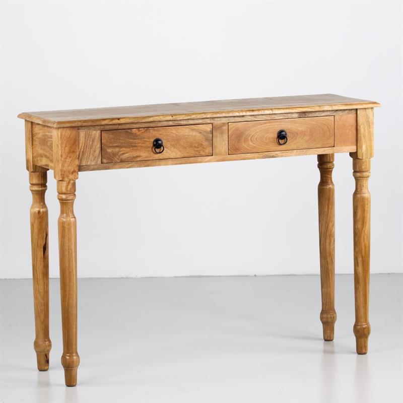 SALENTO CONSOLLE MANGO 110X30X82CM NATURALE