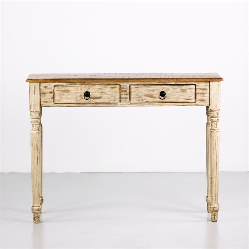 SALENTO CONSOLLE MANGO 110X30X82CM BIANCO DEK