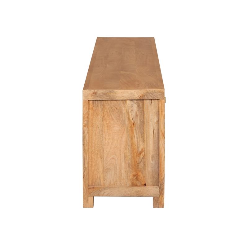 SIDE MADIA MANGO NATURALE 180X40X60CM