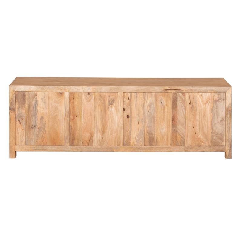 SIDE MADIA MANGO NATURALE 180X40X60CM