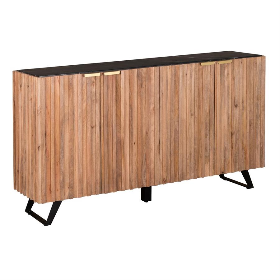 RIGA MADIA MARMO NERO MANGO 164X42X90CM