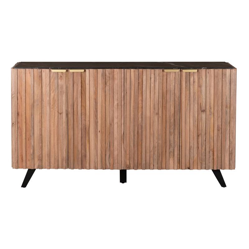 RIGA MADIA MARMO NERO MANGO 164X42X90CM