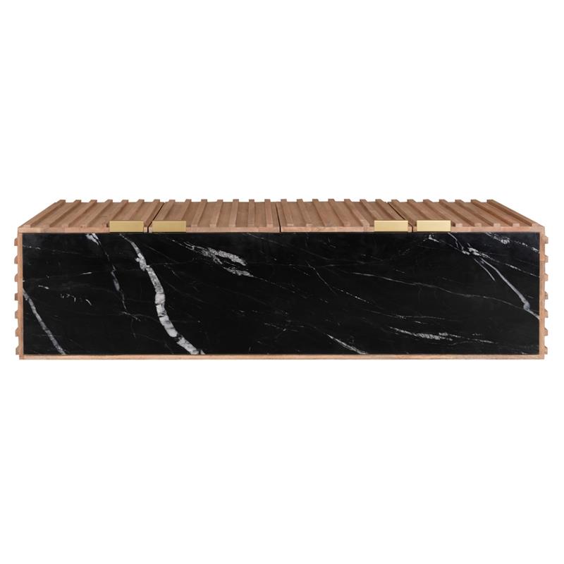 RIGA MADIA MARMO NERO MANGO 164X42X90CM
