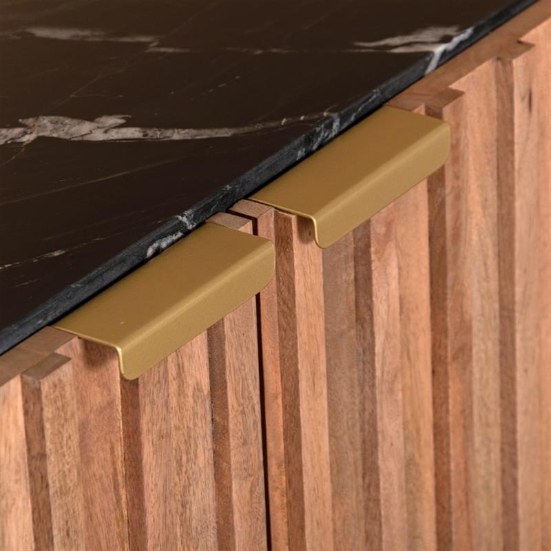 RIGA MADIA MARMO NERO MANGO 164X42X90CM