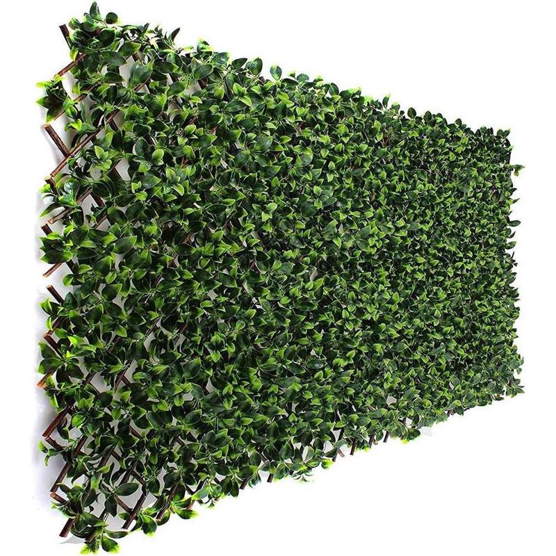 SIEPE ARTIFICIALE TRALICCIO DI SALICE 100X200 CM