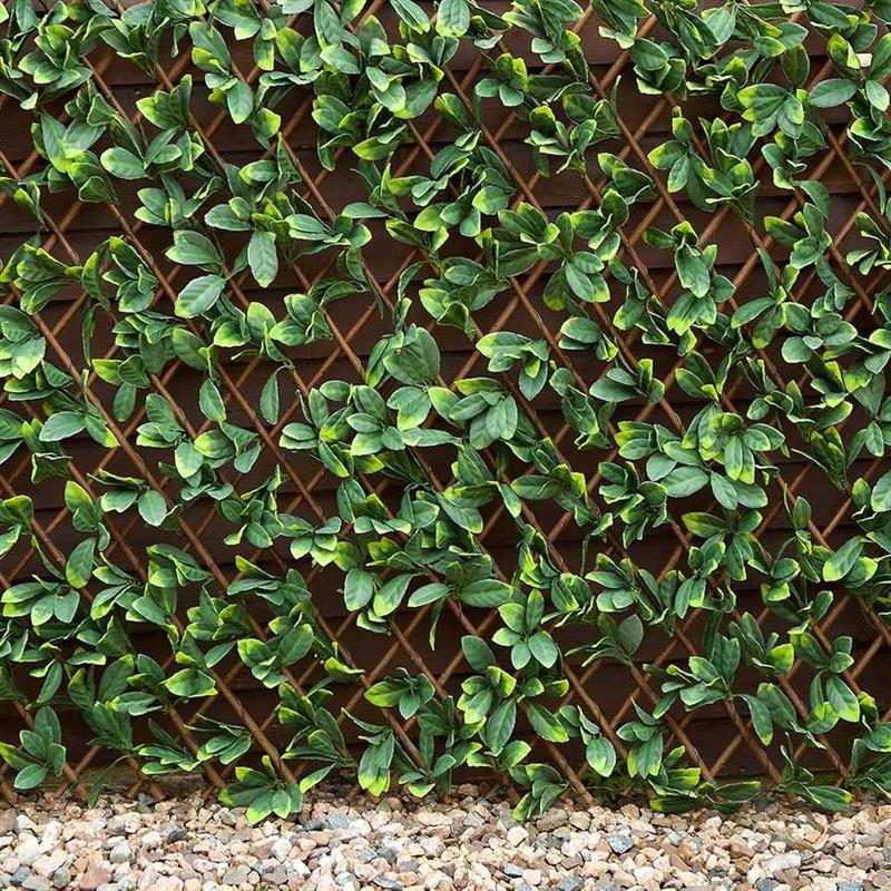 SIEPE ARTIFICIALE TRALICCIO DI SALICE 100X200 CM