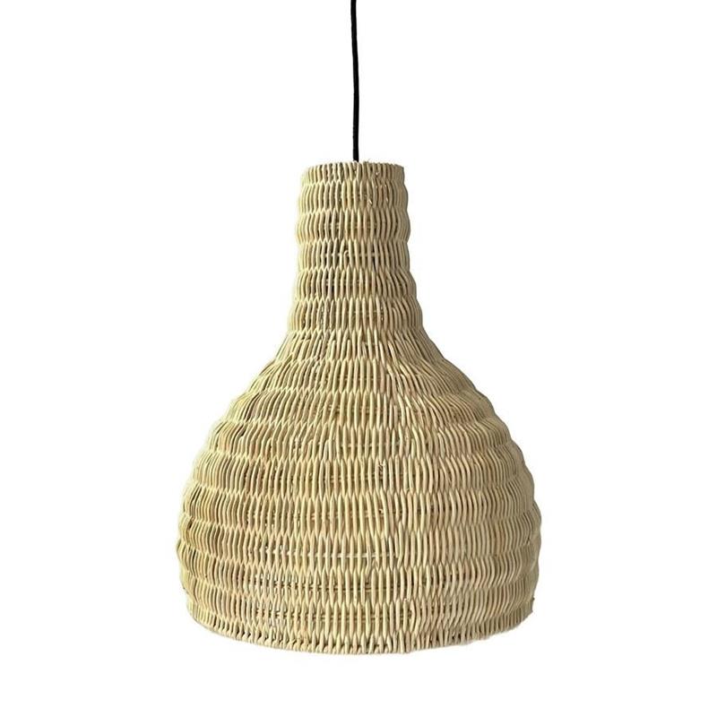 PARALUME A CAMPANA  RATTAN NATURALE D. 30,5