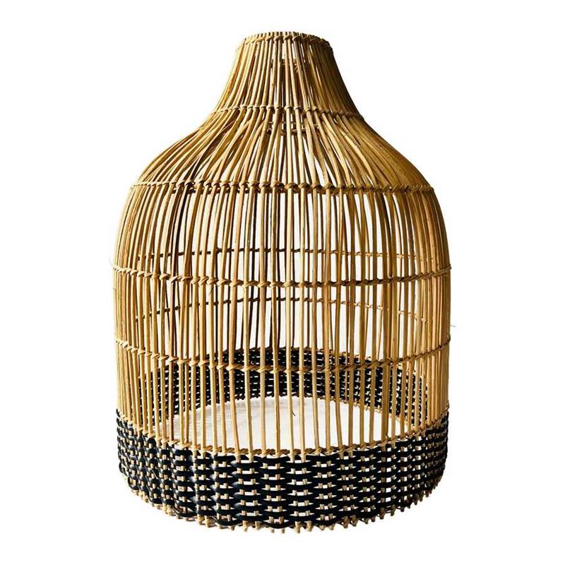 PARALUME FORMA SVASATA RATTAN NATURALE D. 40