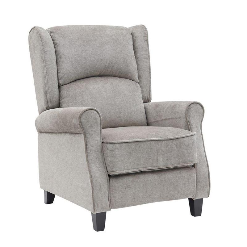LUX POLTRONA PUSH BACK GRIGIO