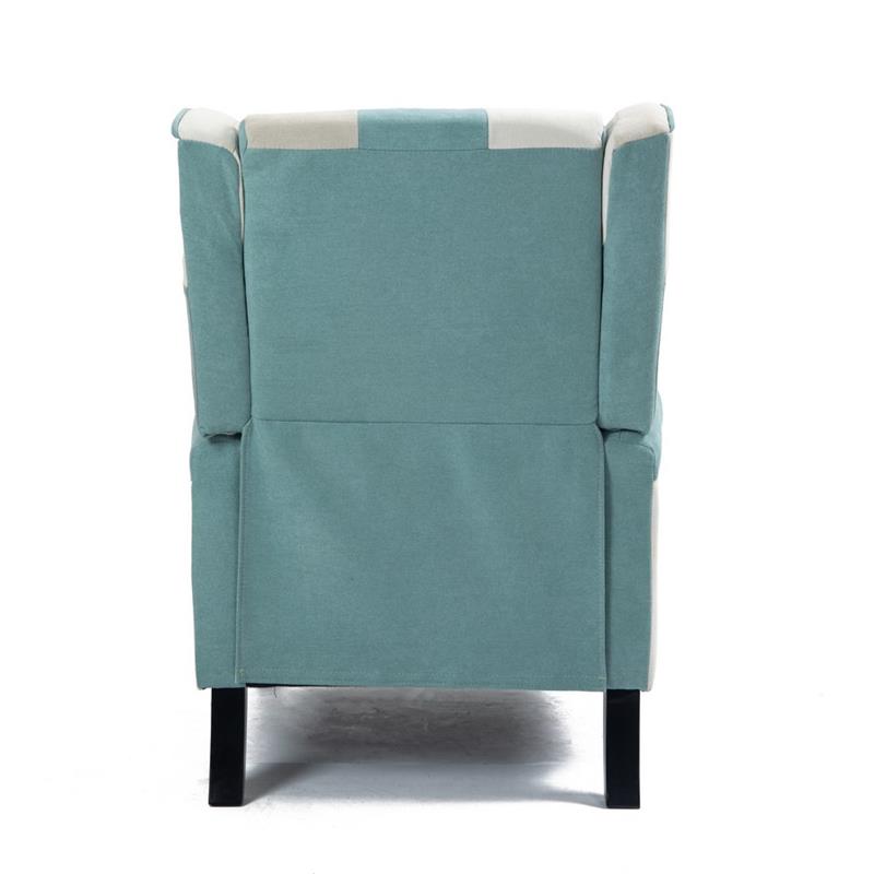 MADAME POLTRONA PUSH BACK PATCH AZZURRO