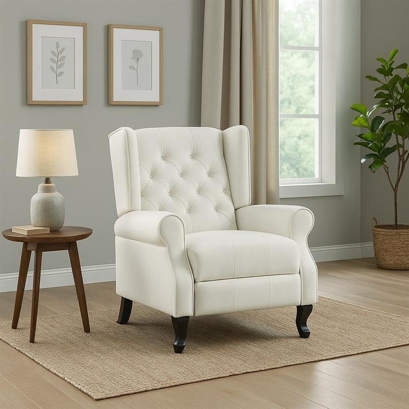 MADAME POLTRONA PUSH BACK BIANCO