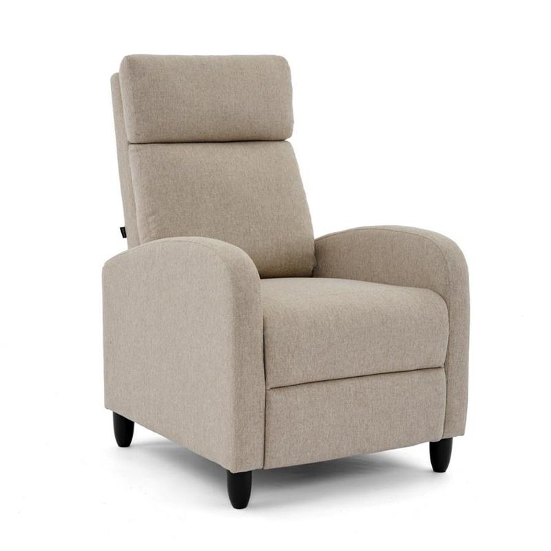 MARTA NEW POLTRONA PUSH BACK KHAKI