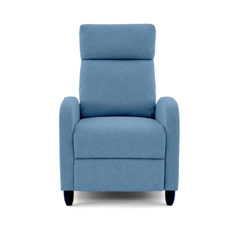 MARTA NEW POLTRONA PUSH BACK BLU