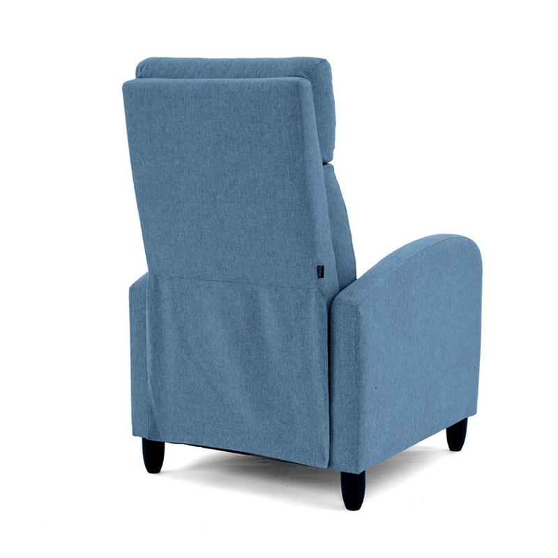MARTA NEW POLTRONA PUSH BACK BLU