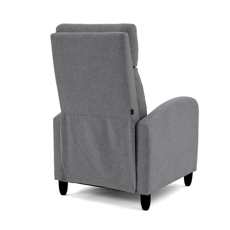 MARTA NEW POLTRONA PUSH BACK GRIGIO