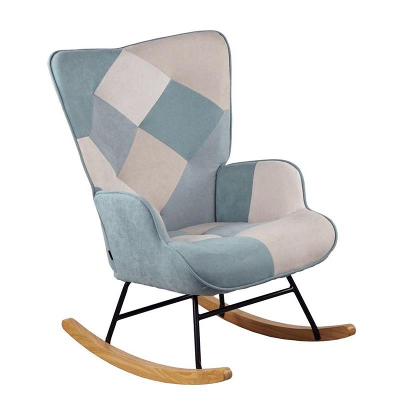 SWING POLTRONA PATCH AZZURRO