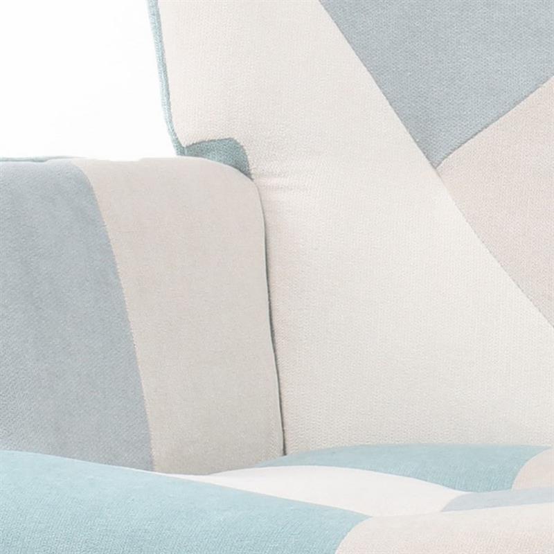 SWING POLTRONA PATCH AZZURRO