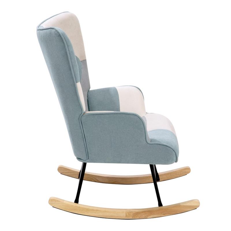 SWING POLTRONA PATCH AZZURRO