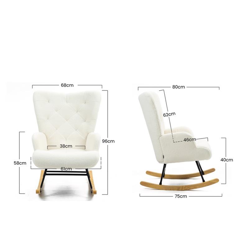 SWING POLTRONA TEDDY PANNA